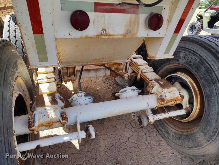 image for item ED0062 1975 Shop built end dump trailer