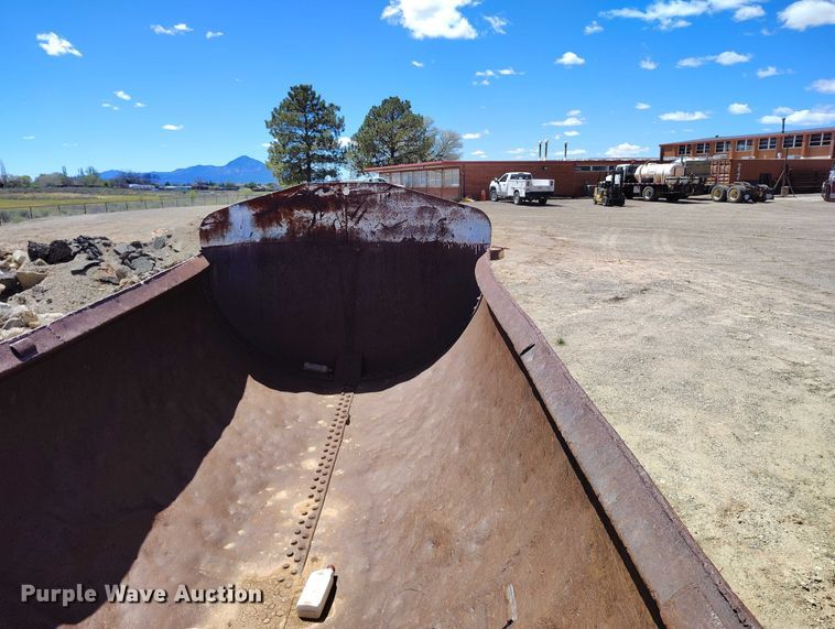 image for item ED0062 1975 Shop built end dump trailer