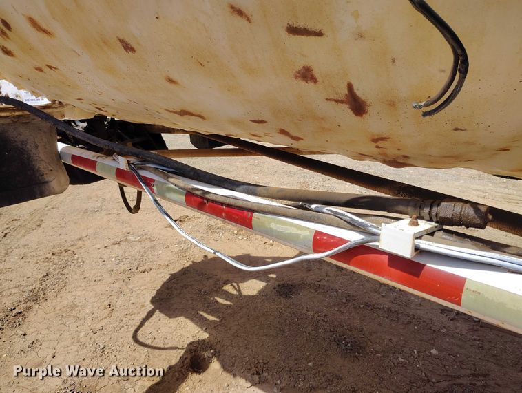 image for item ED0062 1975 Shop built end dump trailer