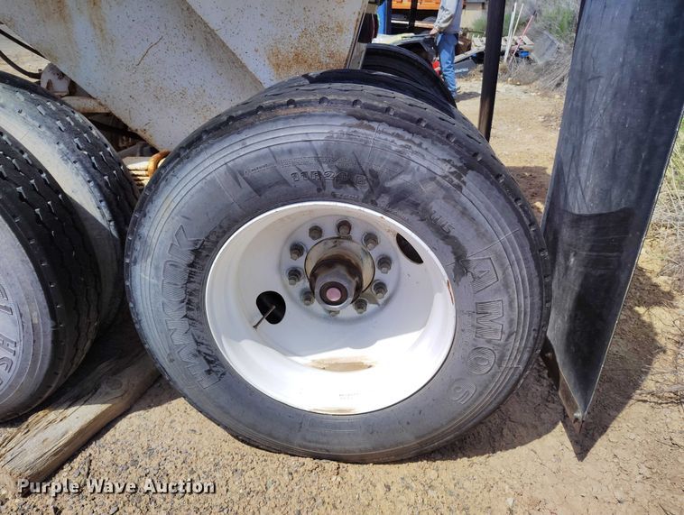 image for item ED0062 1975 Shop built end dump trailer
