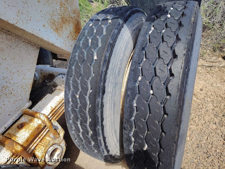 image for item ED0062 1975 Shop built end dump trailer