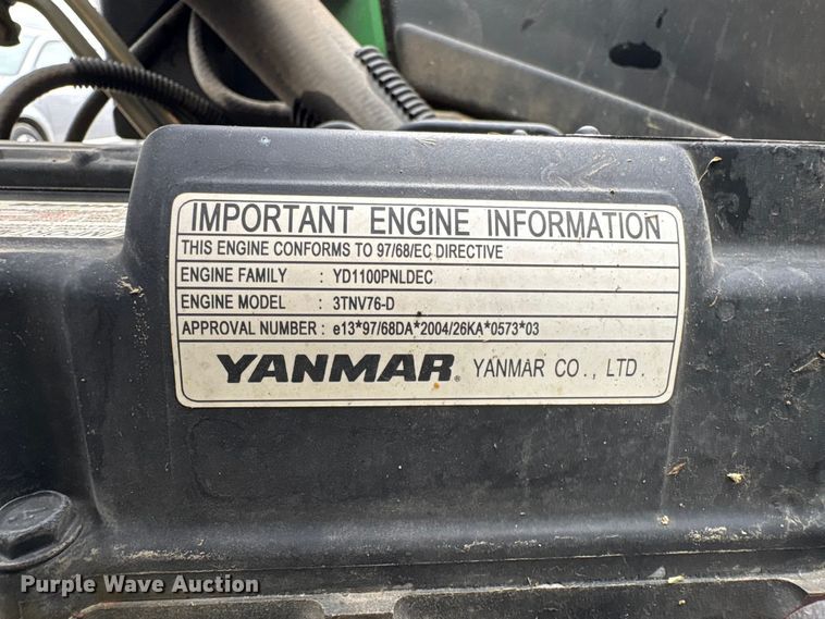 image for item EI5689 2007 John Deere 1435 Series II lawn mower