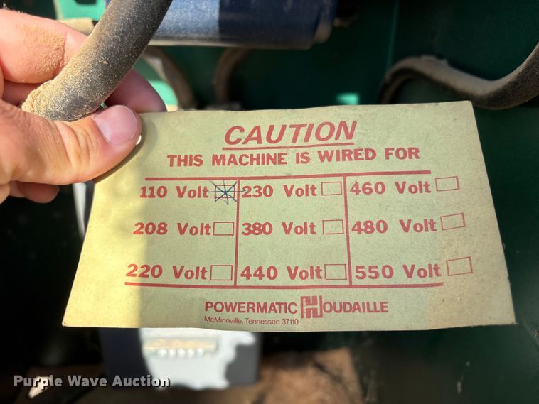 image for item EI5807 Powermatic Oudaille 45 lathe