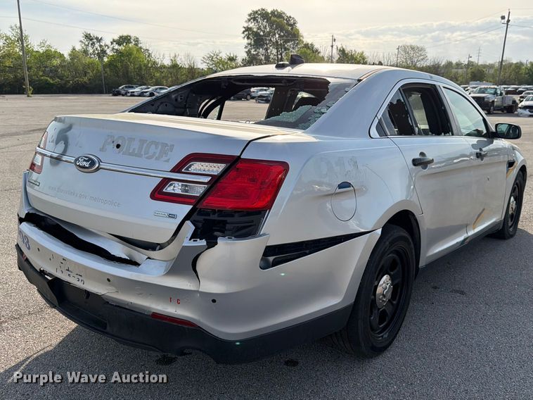 image for item EL0087 2013 Ford Taurus Police Interceptor 