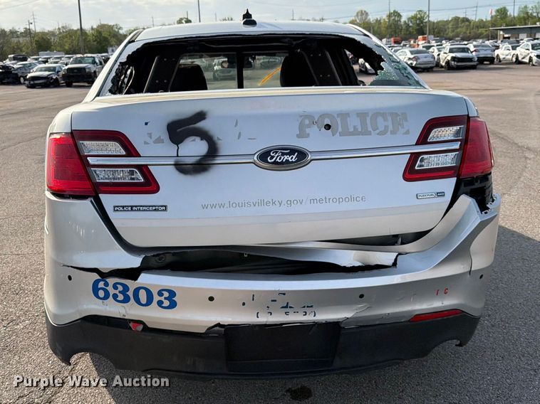 image for item EL0087 2013 Ford Taurus Police Interceptor 