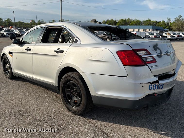 image for item EL0087 2013 Ford Taurus Police Interceptor 