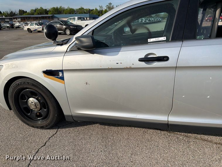 image for item EL0087 2013 Ford Taurus Police Interceptor 