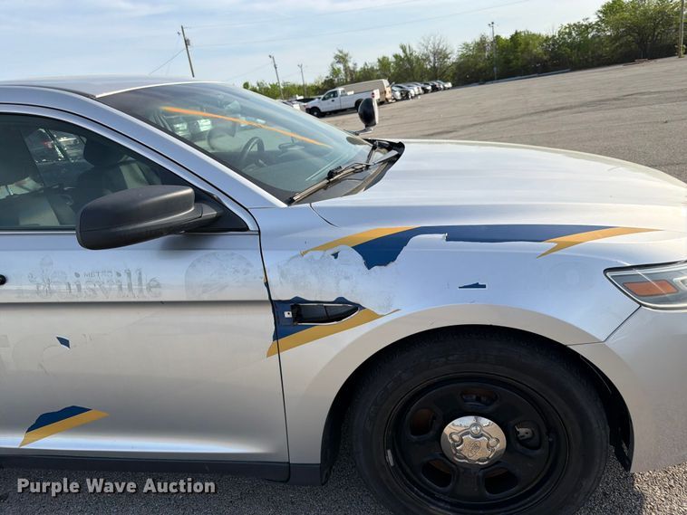 image for item EL0087 2013 Ford Taurus Police Interceptor 