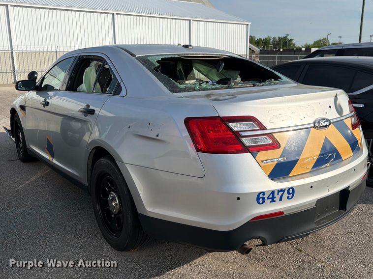 image for item EL0088 2015 Ford Taurus Police Interceptor 