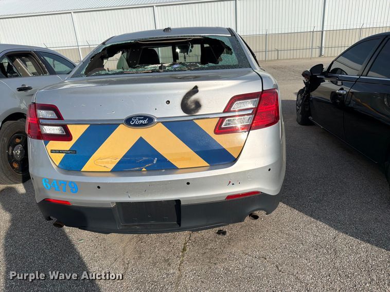 image for item EL0088 2015 Ford Taurus Police Interceptor 