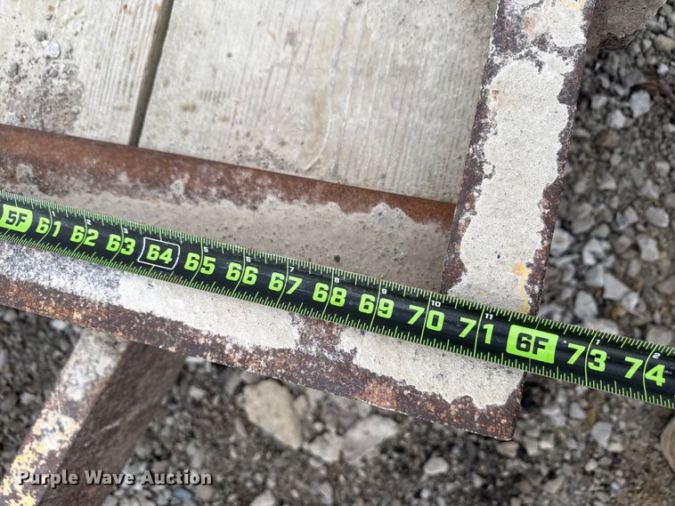 image for item EN3971 1995 Cronkhite 3300A tilt deck utility trailer