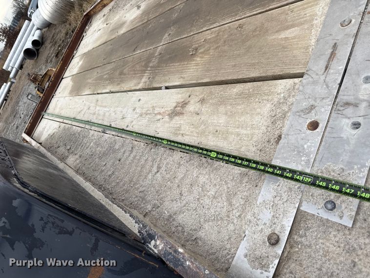 image for item EN3971 1995 Cronkhite 3300A tilt deck utility trailer