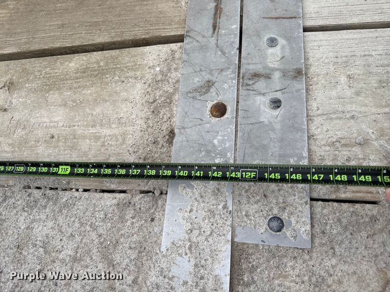 image for item EN3971 1995 Cronkhite 3300A tilt deck utility trailer