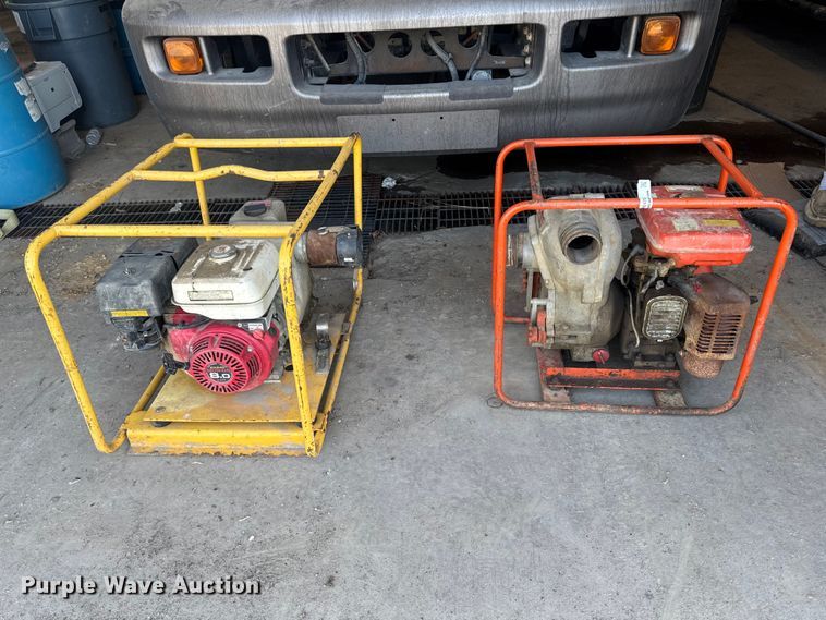 (2) pumps