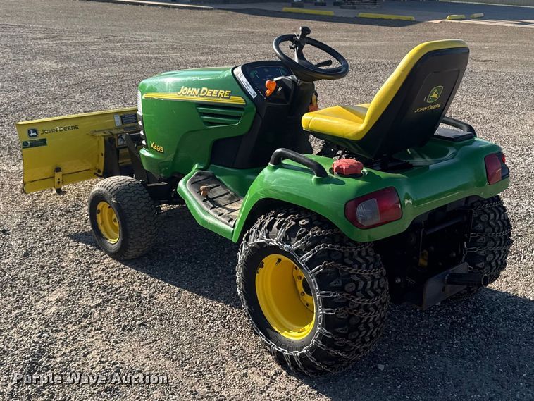image for item ER0472 John Deere X495 lawn mower