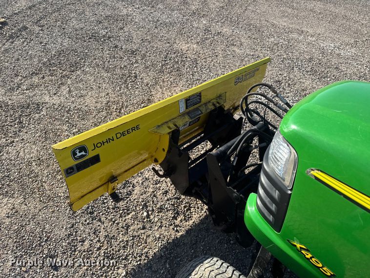 image for item ER0472 John Deere X495 lawn mower