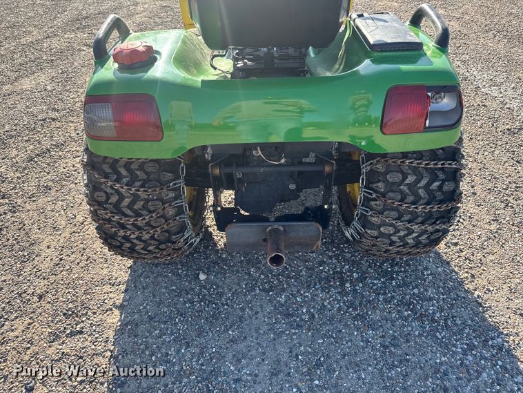 image for item ER0472 John Deere X495 lawn mower