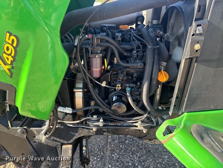 image for item ER0472 John Deere X495 lawn mower