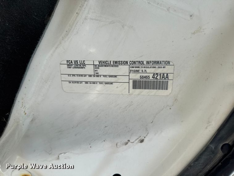 image for item ER0473 2020 Dodge Durango SSV SUV