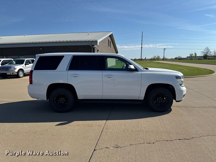 image for item ER0474 2020 Chevrolet Tahoe Police SUV