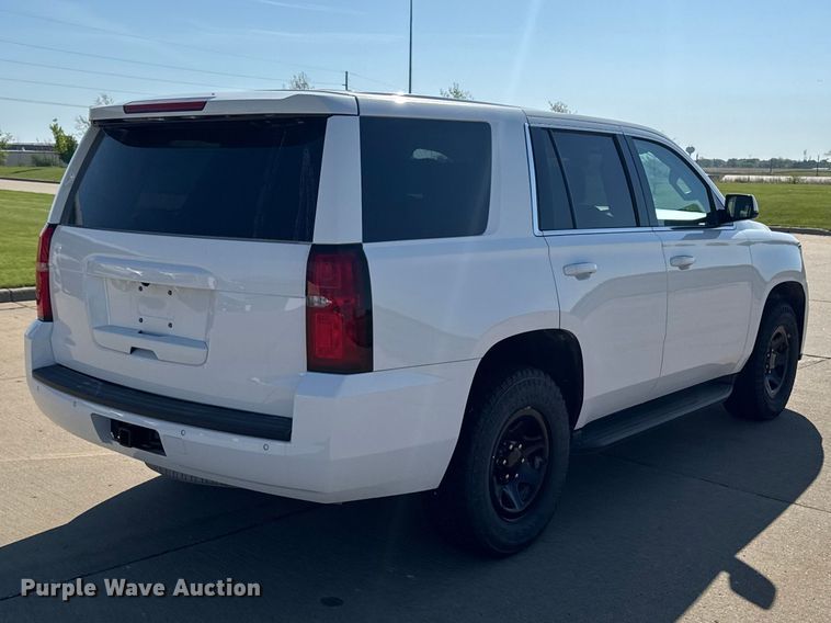 image for item ER0474 2020 Chevrolet Tahoe Police SUV
