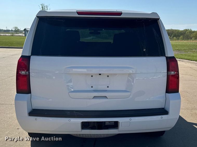 image for item ER0474 2020 Chevrolet Tahoe Police SUV