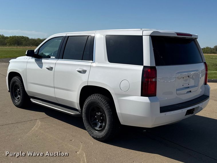 image for item ER0474 2020 Chevrolet Tahoe Police SUV