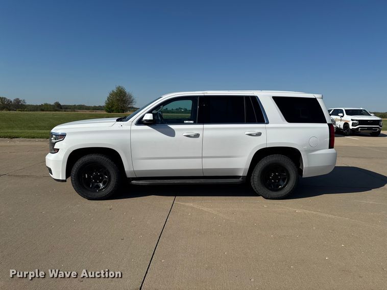 image for item ER0474 2020 Chevrolet Tahoe Police SUV