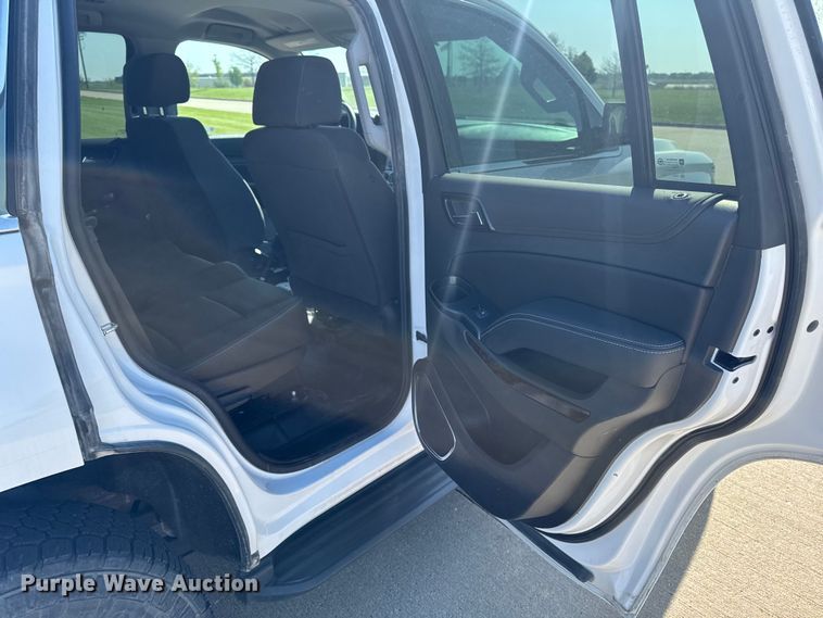 image for item ER0474 2020 Chevrolet Tahoe Police SUV