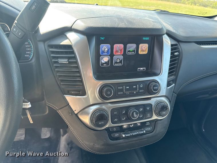 image for item ER0474 2020 Chevrolet Tahoe Police SUV
