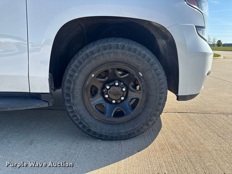 image for item ER0474 2020 Chevrolet Tahoe Police SUV