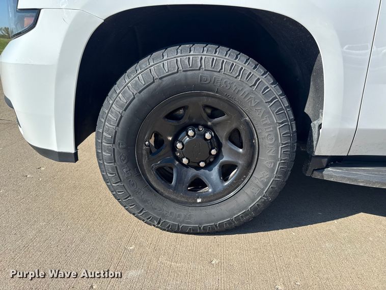 image for item ER0474 2020 Chevrolet Tahoe Police SUV