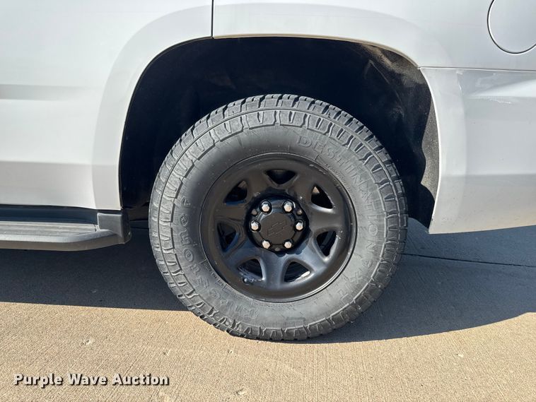 image for item ER0474 2020 Chevrolet Tahoe Police SUV