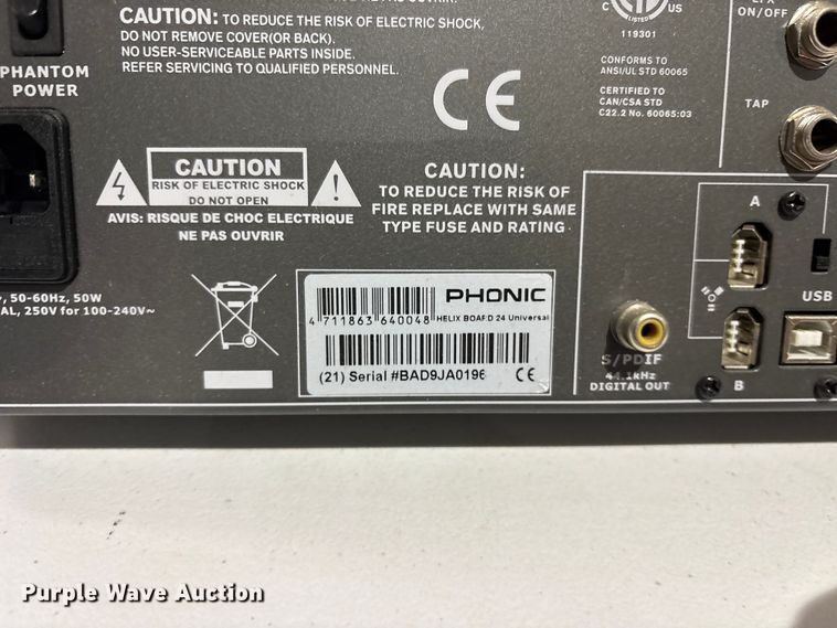 image for item ES8992 Sound system equipment