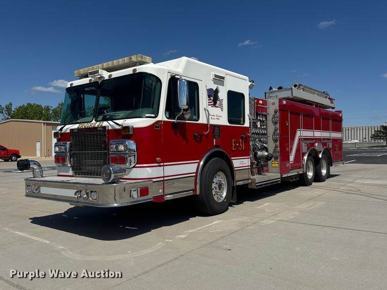 image for item ET1997 2008 Spartan pumper fire truck