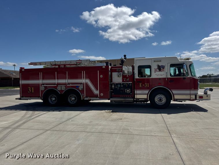 image for item ET1997 2008 Spartan pumper fire truck