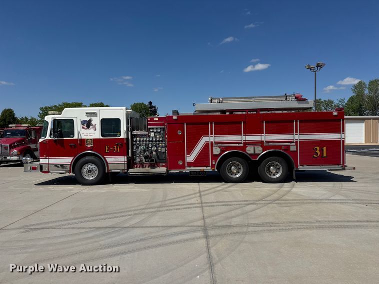 image for item ET1997 2008 Spartan pumper fire truck