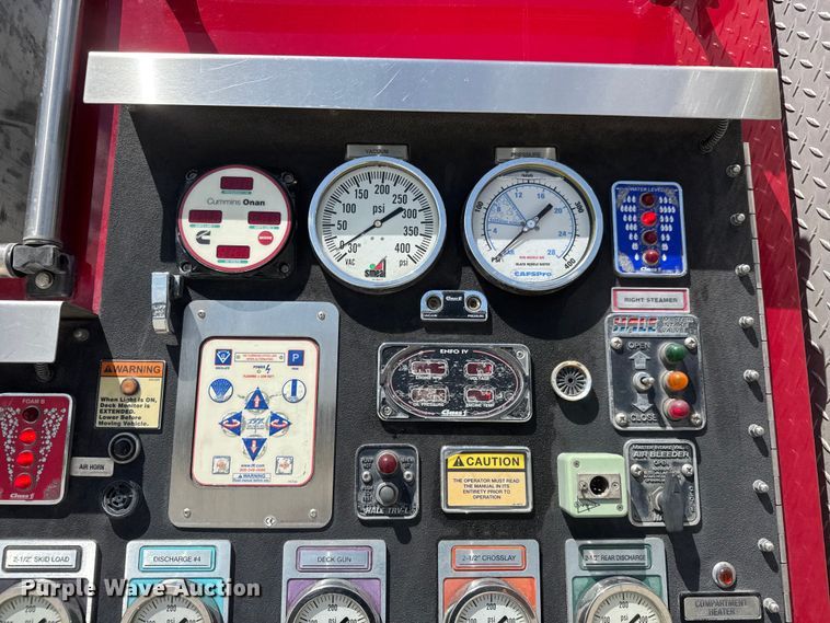 image for item ET1997 2008 Spartan pumper fire truck