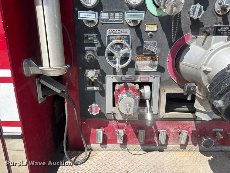 image for item ET1997 2008 Spartan pumper fire truck