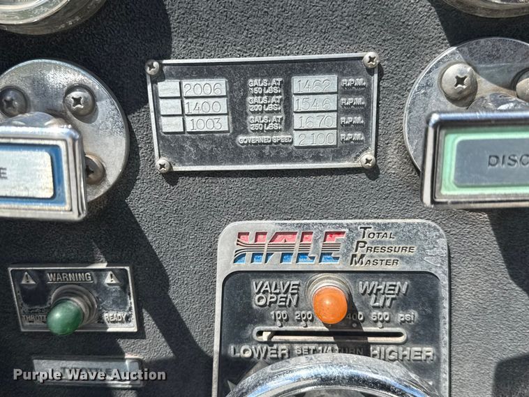 image for item ET1997 2008 Spartan pumper fire truck