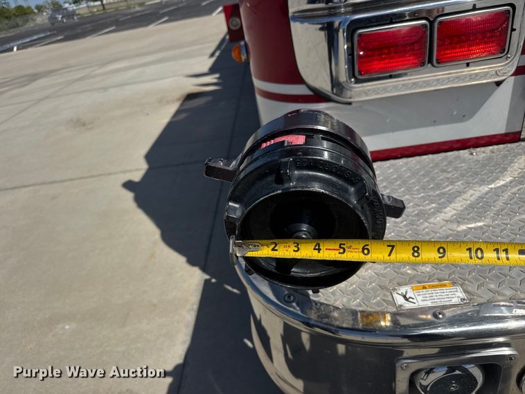 image for item ET1997 2008 Spartan pumper fire truck