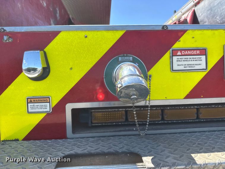 image for item ET1997 2008 Spartan pumper fire truck