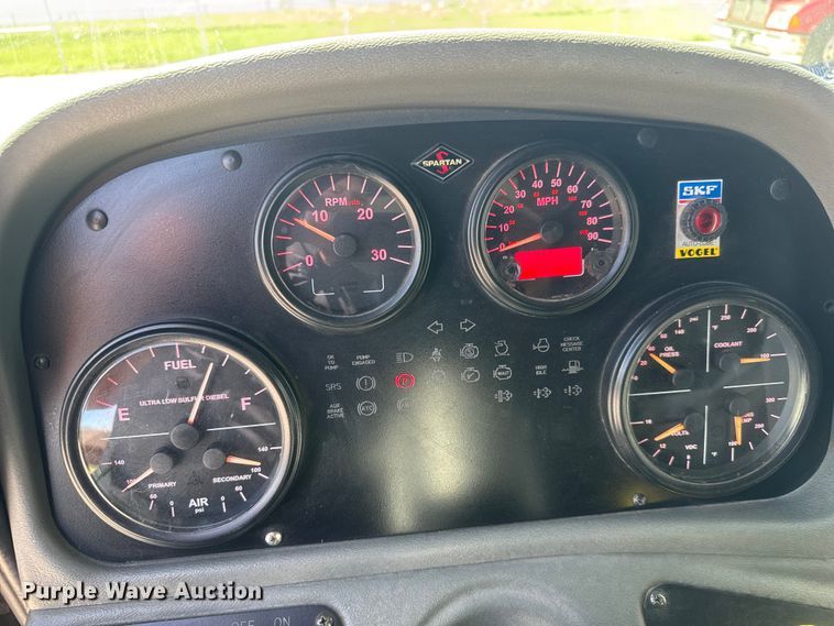 image for item ET1997 2008 Spartan pumper fire truck