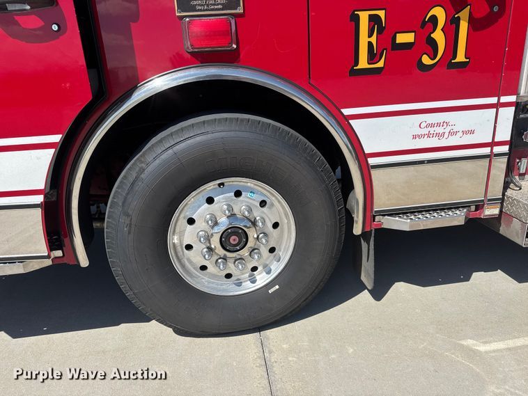 image for item ET1997 2008 Spartan pumper fire truck