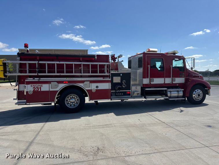 image for item ET1998 2002 Kenworth Pierce Contender pumper fire truck