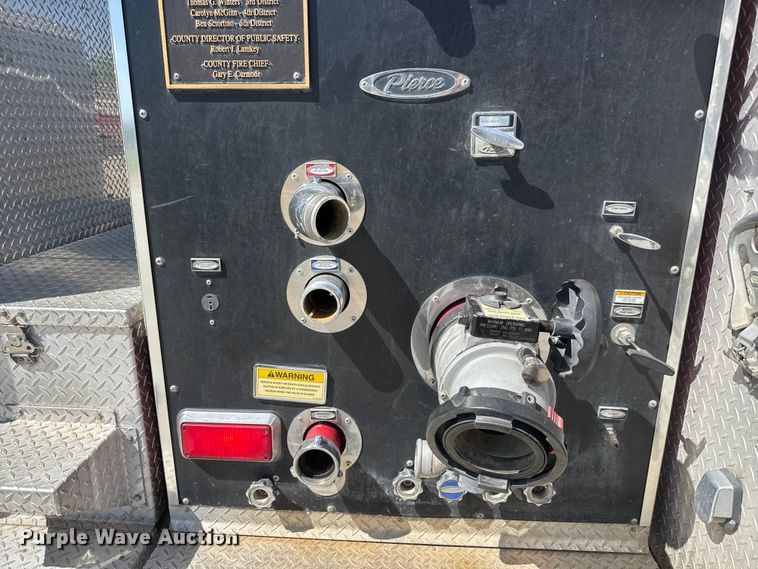 image for item ET1998 2002 Kenworth Pierce Contender pumper fire truck