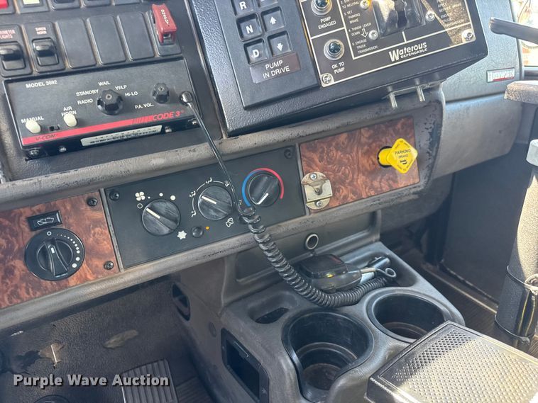 image for item ET1998 2002 Kenworth Pierce Contender pumper fire truck