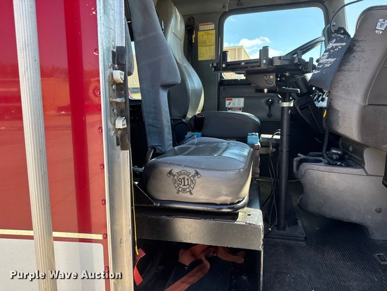 image for item ET1998 2002 Kenworth Pierce Contender pumper fire truck