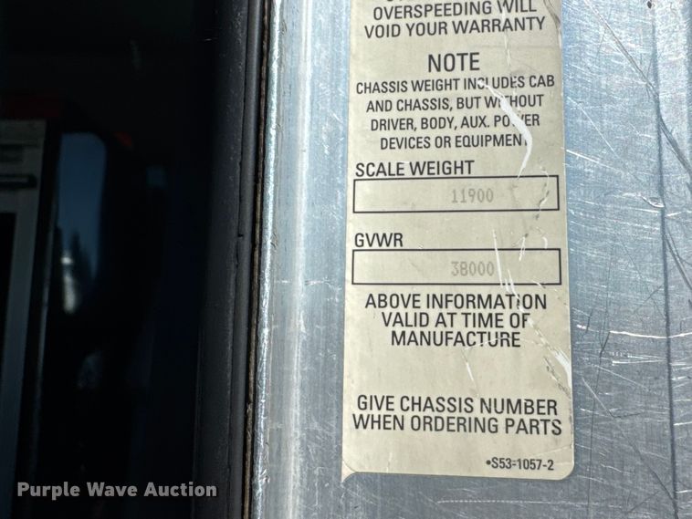 image for item ET1998 2002 Kenworth Pierce Contender pumper fire truck