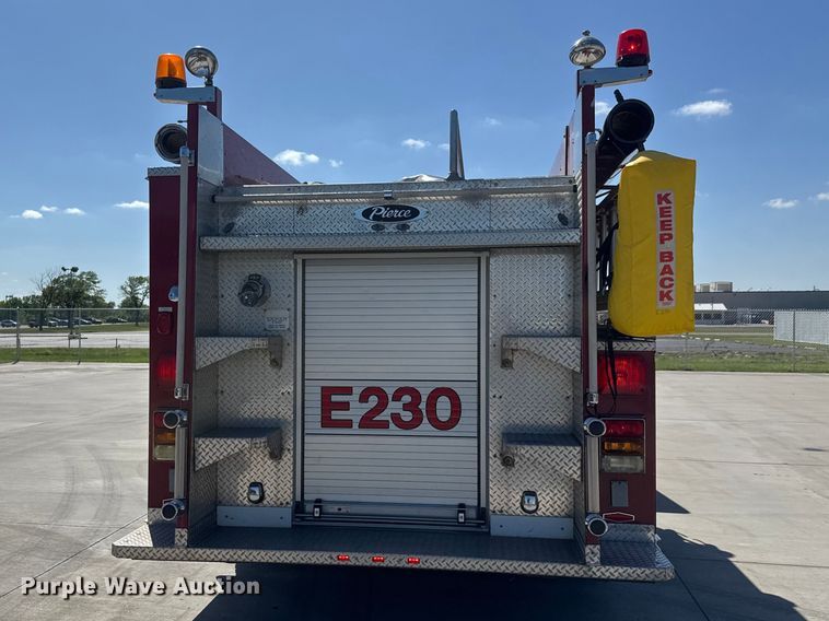 image for item ET1999 2003 Kenworth pumper fire truck